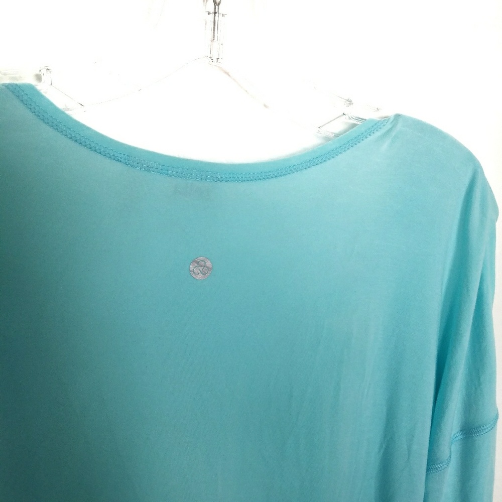 ๐ด Zella | Drishti Wrap Top, in Mint / Light Blue - Picture 6 of 8